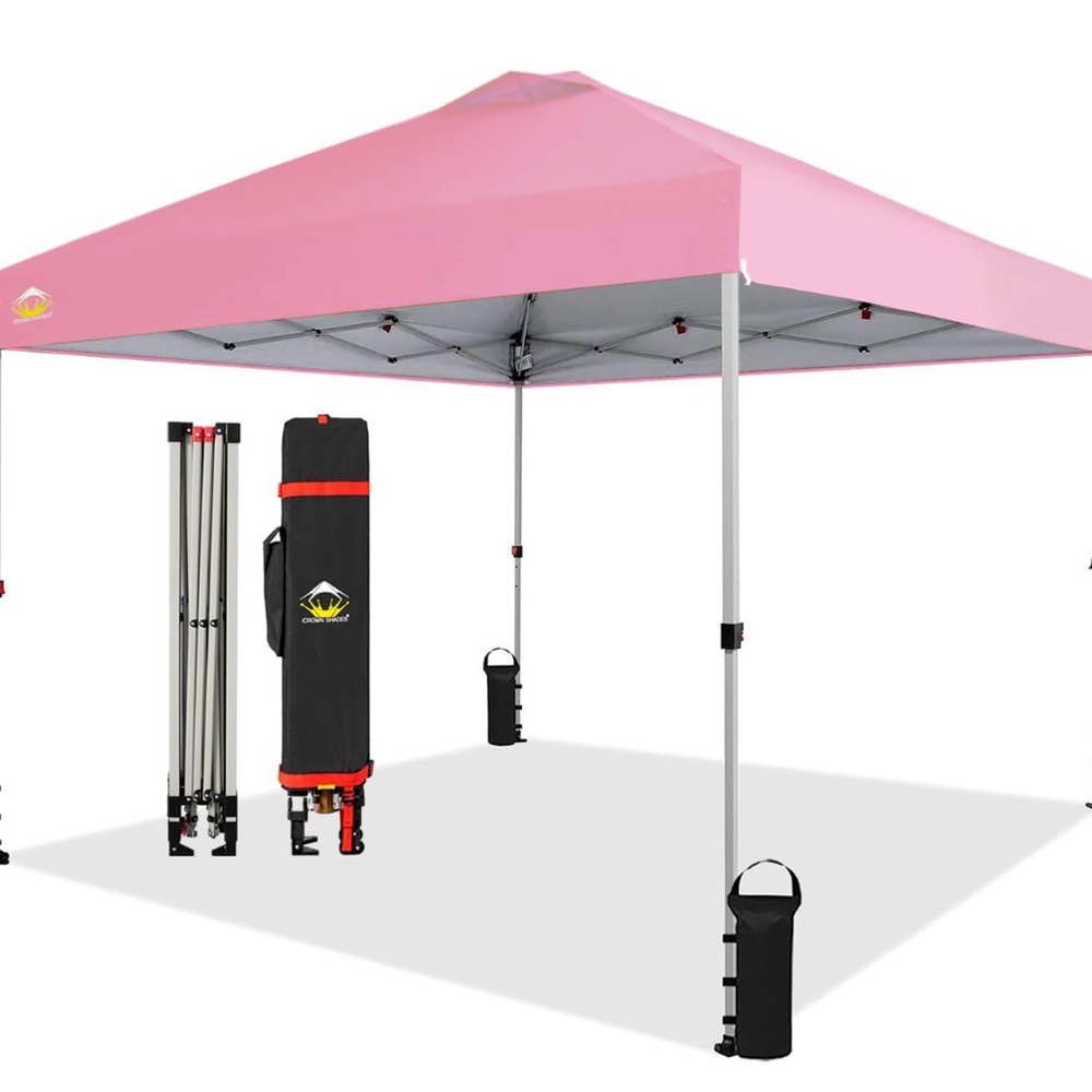 NIB Pink Pop-Up Canopy Tent